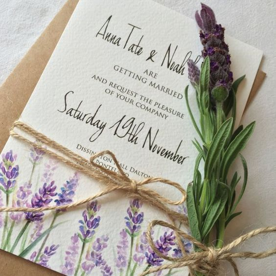 Tendenze per un matrimonio al profumo di lavanda - Daniela Battistini  Wedding Planner